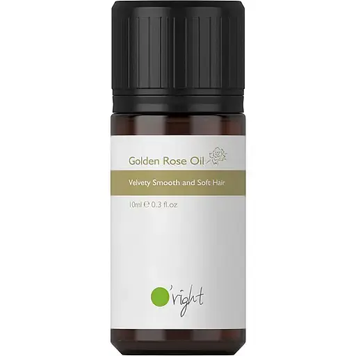 Олія для блондованого волосся O'right Золота троянда органічна 10 мл - фото 1