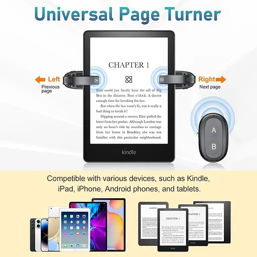 Дистанционное перелистывание страниц для Kindle Paperwhite: Kindle, кольцевое - фото 3