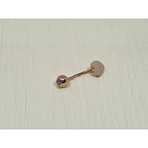 Золотая серьга-пирсинг Оникс. ПИР00224 - фото 2