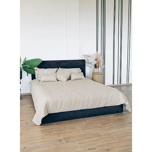 Покривало Sonex Tahiti двостороннє 240х220 см коричнево-бежеве (SO102521) - фото 5