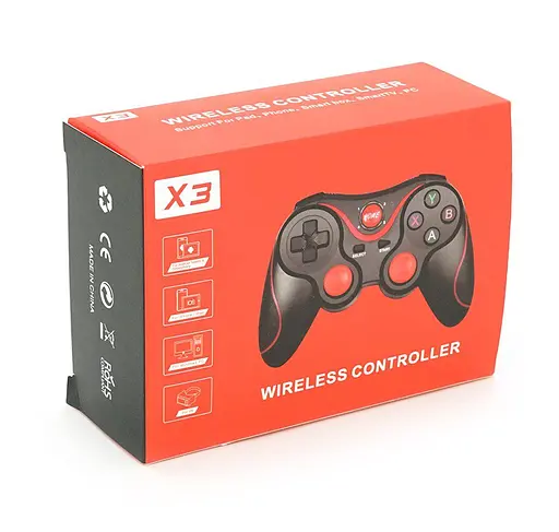 Геймпад Bluetooth джойстик для смартфона Voltronic X-3 PC/PS3/PS4/Android Black - фото 6