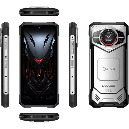 Смартфон Doogee S200 12/256 Gb Mecha Silver (6923740227824) - фото 6