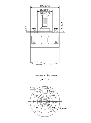 Насос центробежный скважинный DONGYIN 6SP17-13 380В 7.5кВт H 143(104)м Q 400(300)л/мин Ø145мм+пульт (из 3х частей) (7777043) - фото 5