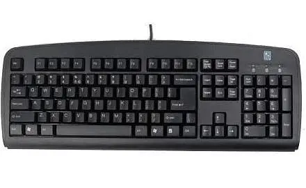 Клавиатура A4Tech KB-720 черный, USB, стандартная, эргономичная - фото 1