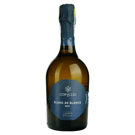 Вино игристое Corvezzo Spumante Blanc de Blancs Brut 0.75 л