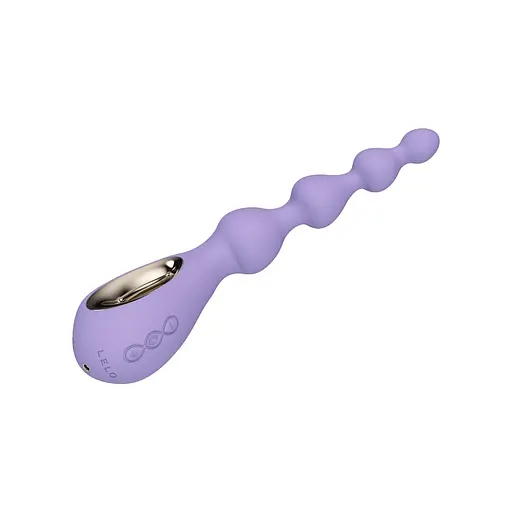 Вібратор Lelo Soraya Beads 23.4 см (бузковий) - фото 4