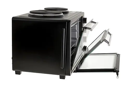 Духовка електрична піч Adler AD 6020 36 л + електроплита 2 конфорками - фото 5