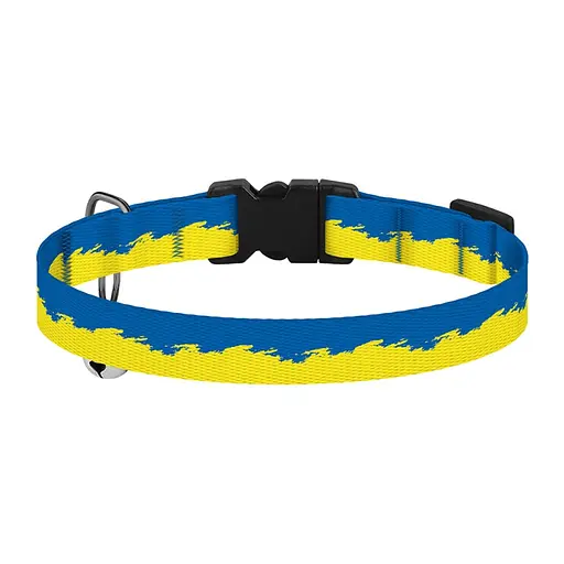 Нашийник для котів Барксі Urban патріотичний Прапор - фото 2