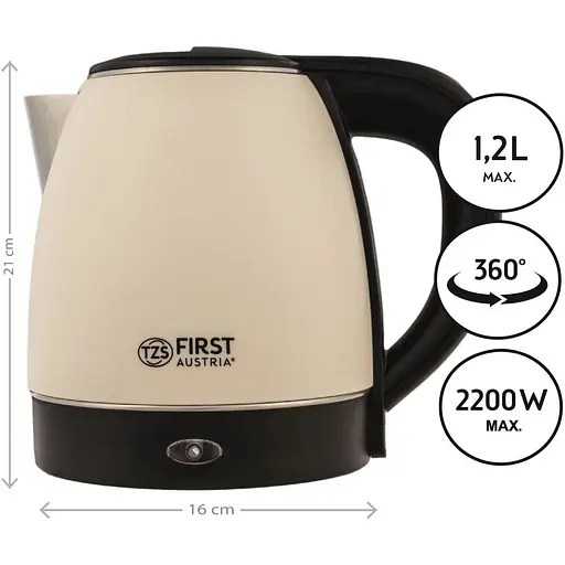 Электрочайник First FA-5407-3-CR [152880] - фото 3