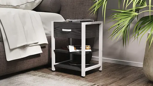 Тумба універсальна Вів'єн 1/2 50x41x40 білий ДСП Сосна Кембра 16мм FRD-104132 - фото 2