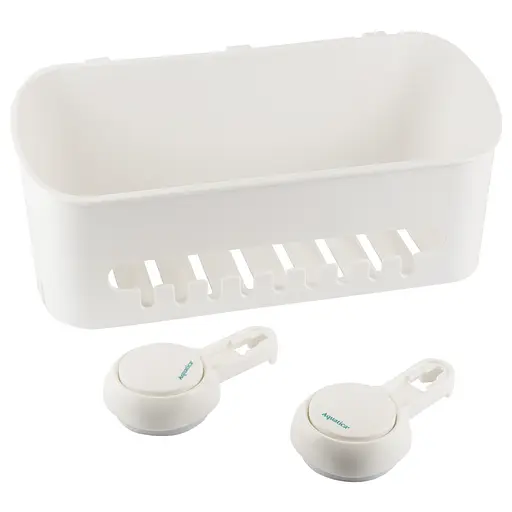 Полочка на вакуумных присосках Aquatica s42 305×135×125мм (9784292) - фото 3