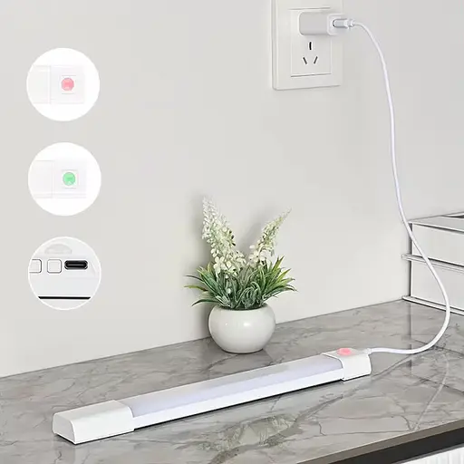 Сенсорний світильник LED з датчиком руху MZ-L3201 (37*22,5*500mm) White - фото 7