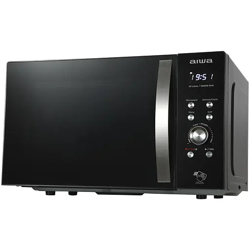 Микроволновая печь AIWA NAMICOOK CRYSTAL23 MW-230DG/BK 23л/800Вт/гриль/ Child LOCK//черная - фото 4