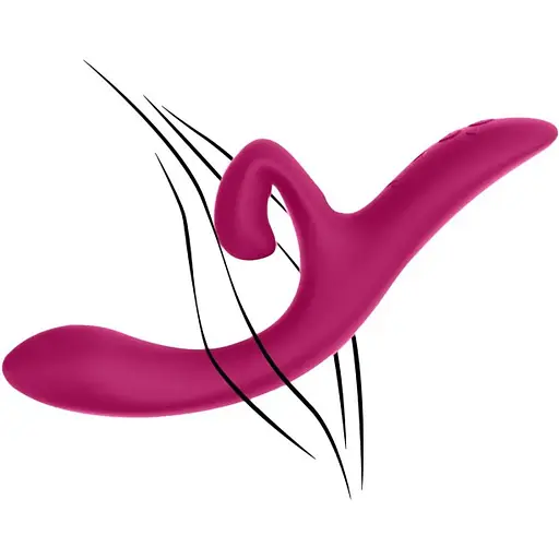 Смарт вибратор-кролик We-Vibe Nova Fuchsia - фото 12