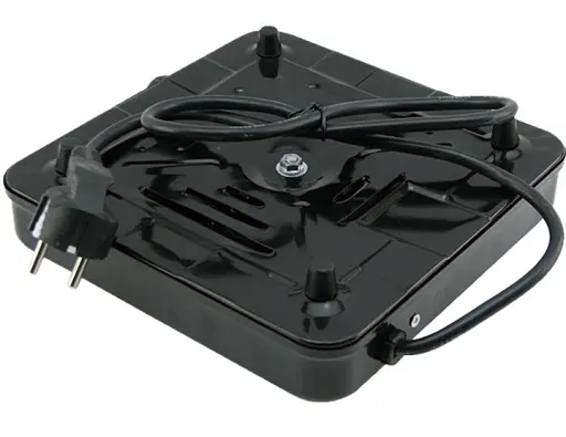 Электроплита Rainberg RB-555 спиральная настольная электрическая плита на 1 конфорку 1200 Вт Черная - фото 5