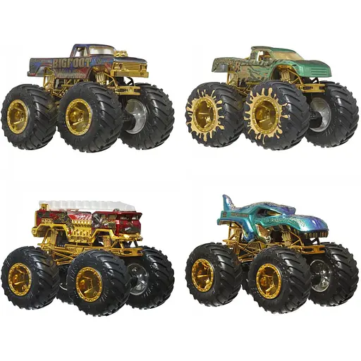 Машинка-позашляховик з кубком Hot Wheels Monster Trucks Бігфут - чемпіон в асортименті (JDV96)