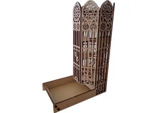 Настольная игра BoardGameOrganizer Башня для кубиков "Замок Саграда" (Dice Tower Castle Sagrada) - фото 2