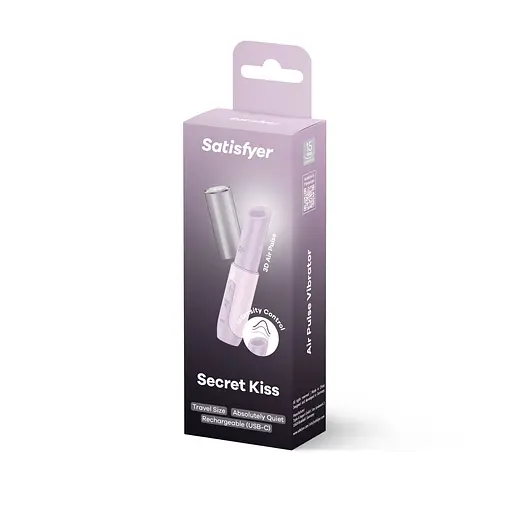 Вакуумний стимулятор клітора Satisfyer Secret Kiss рожевий - фото 6