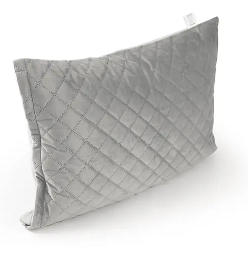 Чехол на подушку Руно 50х70 VeLour "Grey ромб" 382.55_Grey ромб