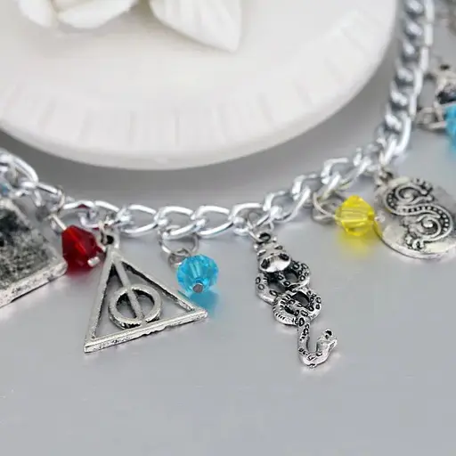 Браслет GeekLand Harry Potter Гаррі Поттер з підвісками Хогвартс HP 6.24.017 - фото 4