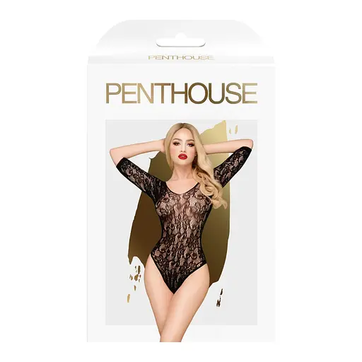 Боді Penthouse Lingerie Midnight Visit XL чорний - фото 3