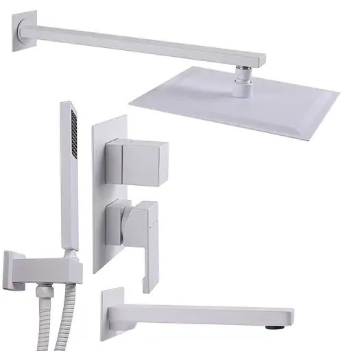 Душевая система Topaz Odiss To 08115-H13-WW, Белый - фото 8