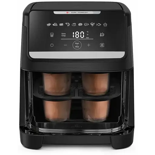 Мультипіч Tefal Easy Fry Silence XXL 1800Вт темно-сірий - фото 4