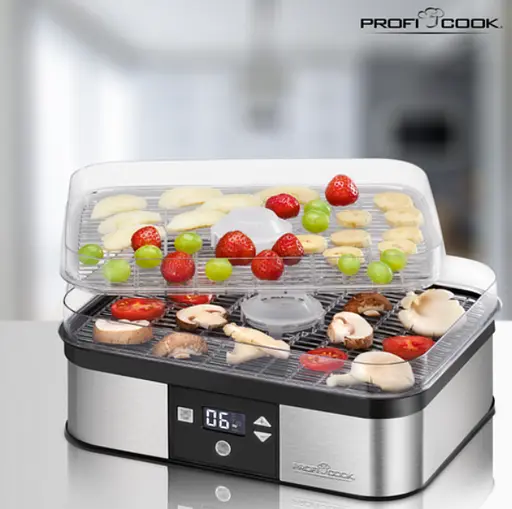 Дегидратор сушка для фруктов грибов Profi Cook PC-DR 1116 - фото 3