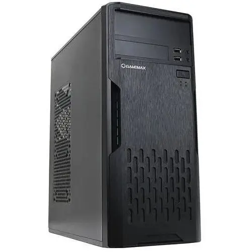 Корпус GameMax ET-210U3 чорний, 500 Вт, Midi Tower, ATX / Micro ATX / Mini ITX, 2хUSB 3.0, 370x175x410 мм (ET-210U3-500W) - фото 1
