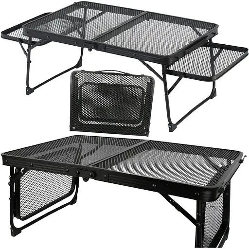 Кемпінговий стіл Chomik Garden Line Terry складаний чорний - фото 5