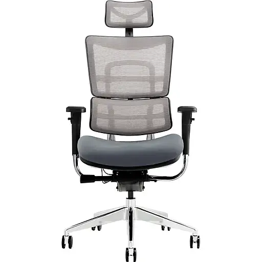 Офисное кресло GT Racer X-802 (W-20, B-40), светло-серое (X-802 Bright Gray (W-20 B-40)) - фото 3