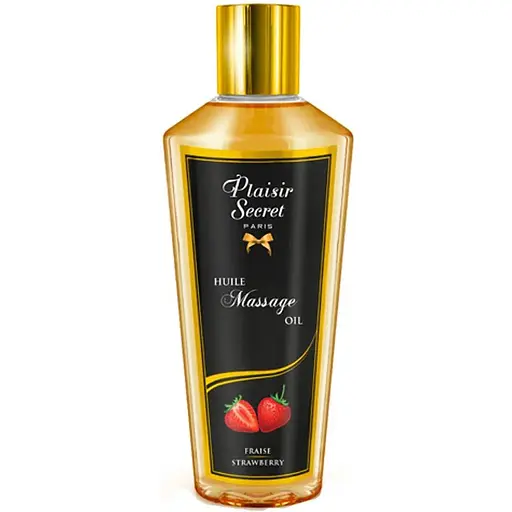 Масажне масло Plaisire Secret полуниця 250 мл