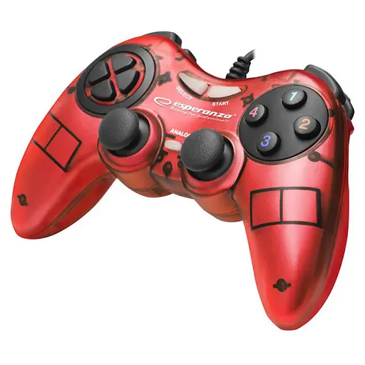Геймпад Esperanza Fighter Red (EGG105R) USB - фото 1