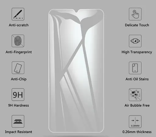 Захисне скло DK Full Glue для Doogee X95/X95 Pro 011883 clear - фото 2