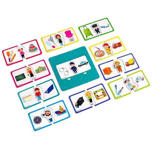 Настольная игра на ассоциации "В мире профессий" Vladi Toys VT1804-44 (укр) - фото 3