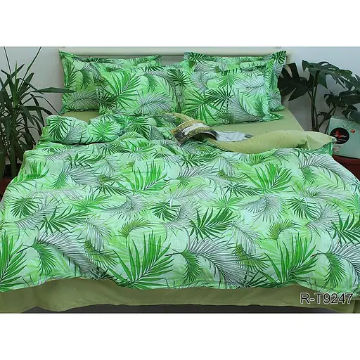 Комплект постельного белья TAG Tekstil с компаньоном 1.5-спальный 000210754 (R-T9247)