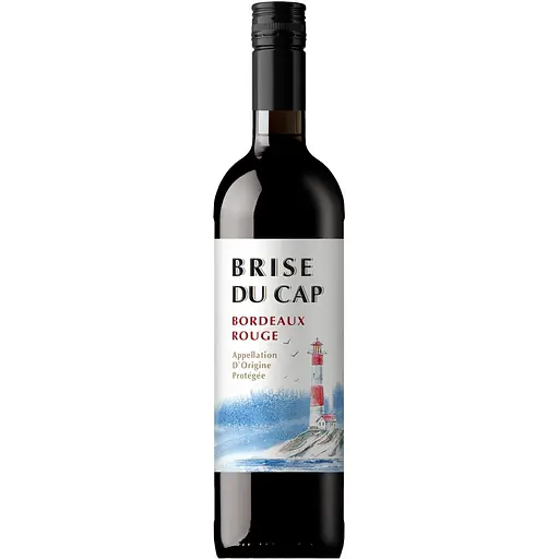 Вино Brise du Cap Bordeaux Rouge AOC красное сухое 0.75 л