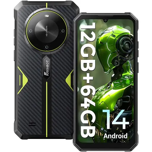 Смартфон Fossibot F105 4/64Gb green