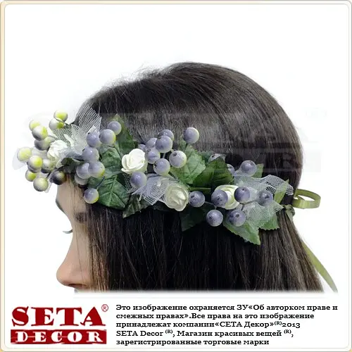 Веночек на голову Фея ягод - фото 2