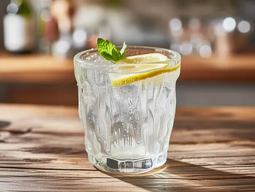 Набір чарок зі скла Red Cherry рельєфна поверхня 50 мл 6 шт 5225BC