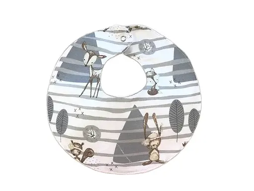 Непромокаемый слюнявчик Moontime "Олени" - фото 1