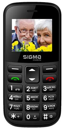 Телефон Sigma Comfort 50 CF115 Easy Black UA UCRF - фото 3
