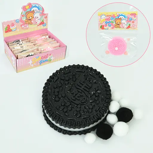 Набор для творчества печенье, 6 см, антистресс, мишура (В ассортименте) - фото 3