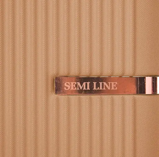 Бьюті-кейс Semi Line 16L Gold (T5663-2) (DAS302639) - фото 7