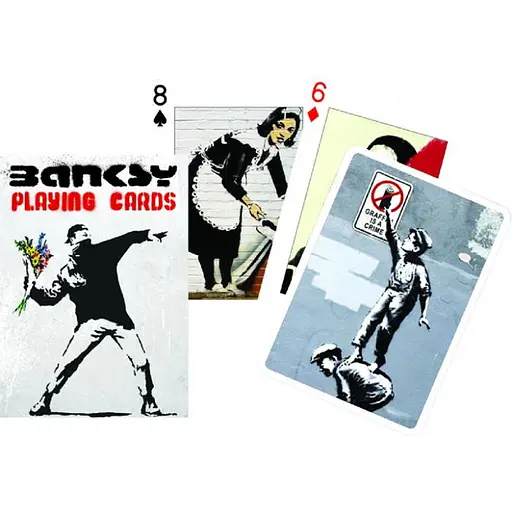 Карты игральные Piatnik Бэнкси (Banksy) (PT-165214) - фото 1