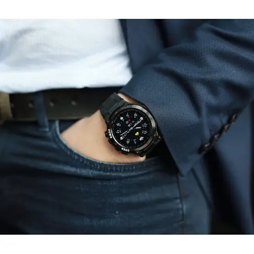 Чоловічий розумний смарт-годинник Lemfo K22 Smart Extreme Ultra Black - фото 7