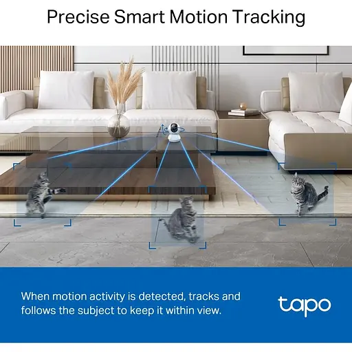 IP-камера TP-Link Tapo C230 3MP N300 microSD motion detection 360° mic - фото 9