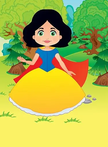 Аплікації-наліпки. Принцеси - фото 3