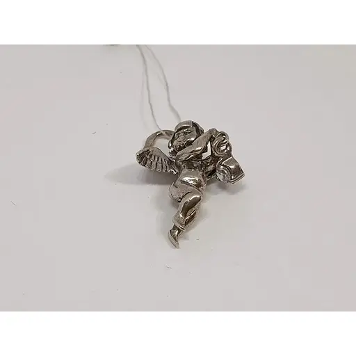 Срібна підвіска Premium Янгол з фіанітом. 3328Р - фото 2