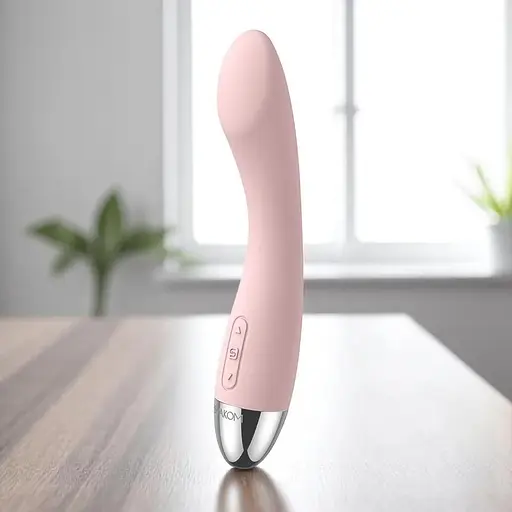 Вибратор для точки G Svakom Amy Pale Pink с интеллектуальным режимом и шелковистым покрытием - фото 2